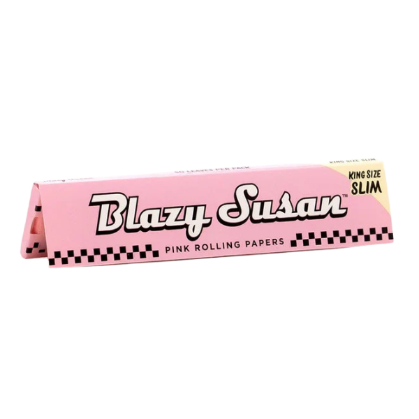 Blazy Susan Pink Rolling Papers / King Size Slim***
